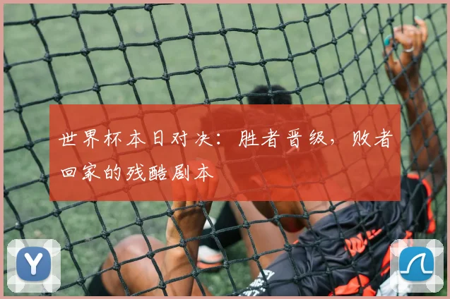 世界杯本日对决:胜者晋级,败者回家的残酷剧本